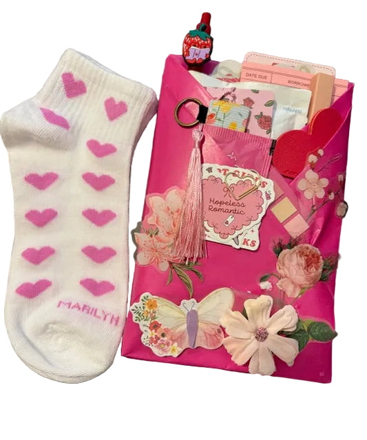 Book & Cozy Socks (1) Pair