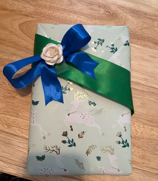 Book Wrapped (HardCover) (Wrapping Only) Any Color or Theme